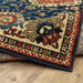 Oriental Weavers Ankara 1803B Blue/ Red 9'10"" x 12'10"" Indoor Area Rug A1803B300390ST