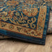 Oriental Weavers Ankara 501K5 Blue/ Gold 6'7"" x 9'6"" Indoor Area Rug A501K5200290ST
