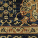 Oriental Weavers Ankara 501K5 Blue/ Gold 9'10"" x 12'10"" Indoor Area Rug A501K5300390ST