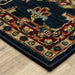 Oriental Weavers Ankara 531B5 Blue/ Red 7'10"" x 10'10"" Indoor Area Rug A531B5240330ST