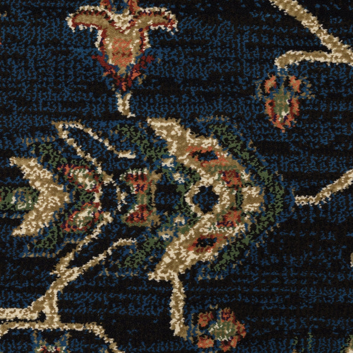 Oriental Weavers Ankara 531B5 Blue/ Red 9'10"" x 12'10"" Indoor Area Rug A531B5300390ST
