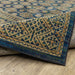 Oriental Weavers Ankara 602K5 Blue/ Gold 9'10"" x 12'10"" Indoor Area Rug A602K5300390ST