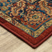 Oriental Weavers Ankara 604R5 Red/ Blue 7'10"" x 10'10"" Indoor Area Rug A604R5240330ST