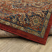 Oriental Weavers Ankara 604R5 Red/ Blue 7'10"" x 10'10"" Indoor Area Rug A604R5240330ST