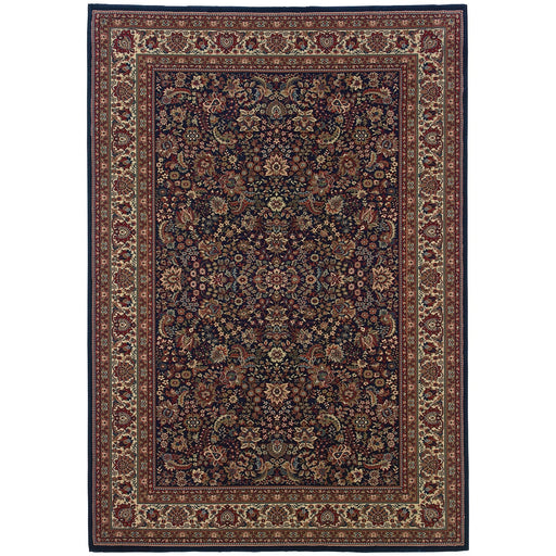 Oriental Weavers Ariana 113B2 Blue/ Red 8' Square Indoor Area Rug A113B2240240SQ