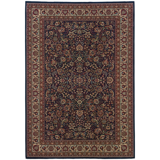 Oriental Weavers Ariana 113B2 Blue/ Red 7'10"" x 11' Indoor Area Rug A113B2240330ST
