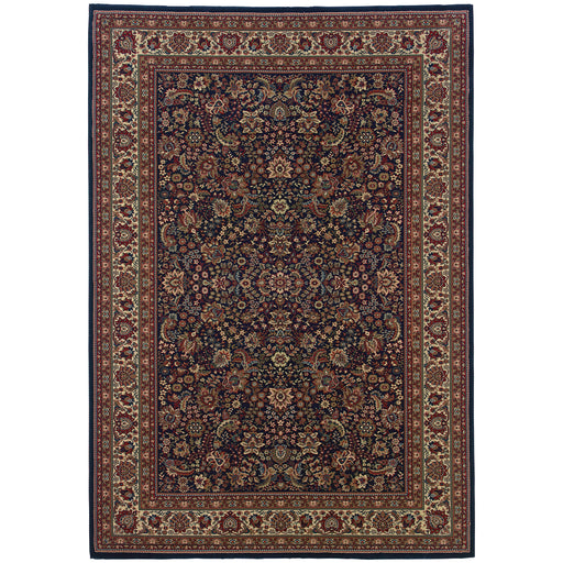 Oriental Weavers Ariana 113B2 Blue/ Red 10' x 12'7"" Indoor Area Rug A113B2300390ST