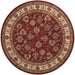 Oriental Weavers Ariana 117C3 Red/ Ivory 8' Round Indoor Area Rug A117C3240240ST