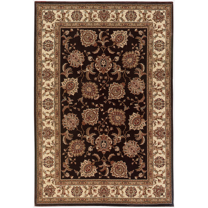 Oriental Weavers Ariana 117D3 Brown/ Ivory 12' x 15' Indoor Area Rug A117D3360450ST