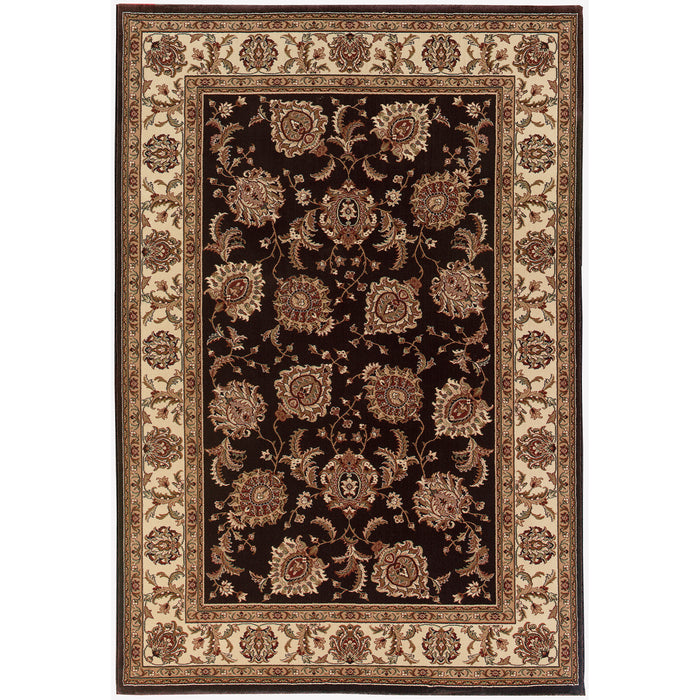 Oriental Weavers Ariana 117D3 Brown/ Ivory 7'10"" x 11' Indoor Area Rug A117D3240330ST