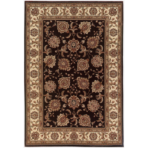Oriental Weavers Ariana 117D3 Brown/ Ivory 8' Square Indoor Area Rug A117D3240240SQ