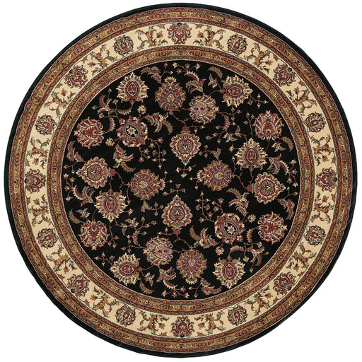 Oriental Weavers Ariana 117D3 Brown/ Ivory 8' Round Indoor Area Rug A117D3240240ST