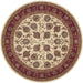 Oriental Weavers Ariana 117J3 Ivory/ Red 8' Round Indoor Area Rug A117J3240240ST