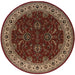 Oriental Weavers Ariana 130/8 Red/ Ivory 8' Round Indoor Area Rug A130/8240240ST