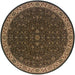 Oriental Weavers Ariana 172D2 Brown/ Ivory 8' Round Indoor Area Rug A172D2240240ST