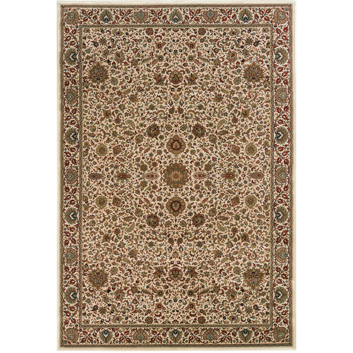 Oriental Weavers Ariana 172W3 Ivory/ Green 8' Square Indoor Area Rug A172W3240240SQ