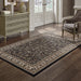 Oriental Weavers Ariana 213K8 Black/ Ivory 12' x 15' Indoor Area Rug A213K8360450ST