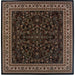 Oriental Weavers Ariana 213K8 Black/ Ivory 8' Square Indoor Area Rug A213K8240240SQ