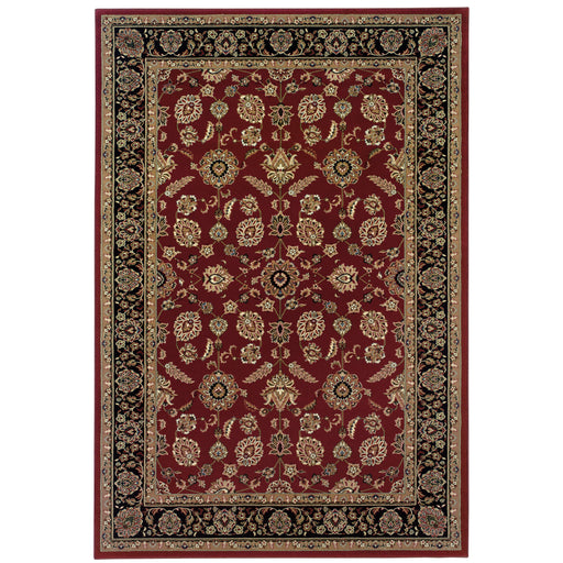 Oriental Weavers Ariana 271C3 Red/ Black 8' Square Indoor Area Rug A271C3240240SQ