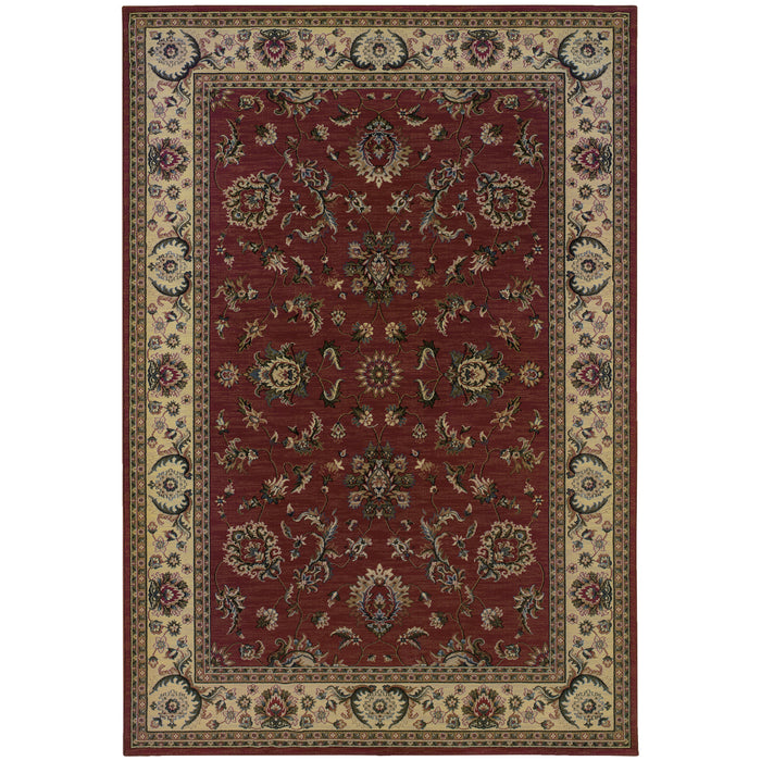 Oriental Weavers Ariana 311C3 Red/ Ivory 12' x 15' Indoor Area Rug A311C3360450ST