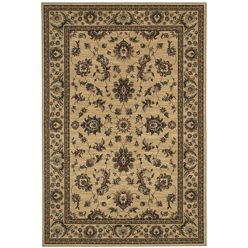 Oriental Weavers Ariana 311I3 Ivory/ Green 8' Square Indoor Area Rug A311I3240240SQ