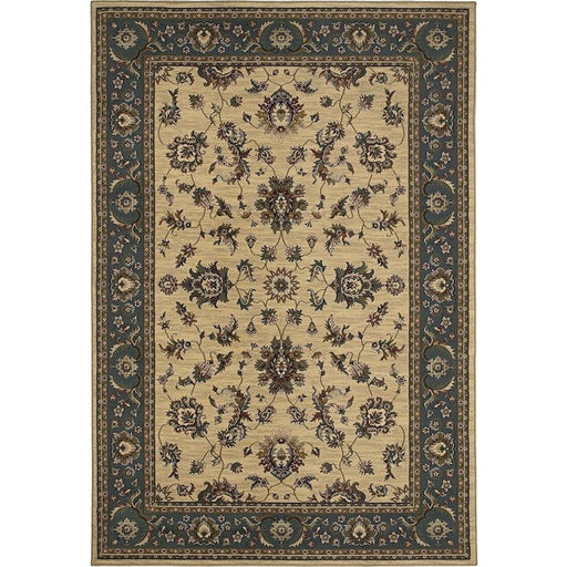 Oriental Weavers Ariana 311Z3 Ivory/ Blue 6'7"" x 9'6"" Indoor Area Rug A311Z3200285