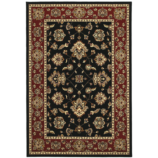Oriental Weavers Ariana 623M3 Black/ Red 12' x 15' Indoor Area Rug A623M3360450ST