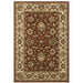 Oriental Weavers Ariana 623V3 Red/ Ivory 8' Square Indoor Area Rug A623V3240240SQ