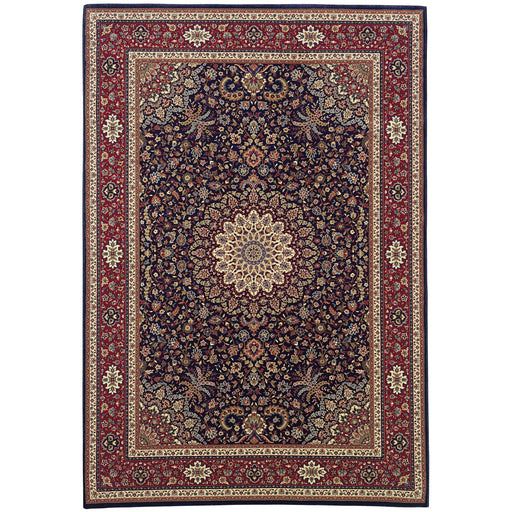 Oriental Weavers Ariana 095B3 Blue/ Red 10' x 12'7"" Indoor Area Rug A095B3300390ST