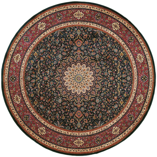 Oriental Weavers Ariana 095B3 Blue/ Red 8' Round Indoor Area Rug A095B3240240ST