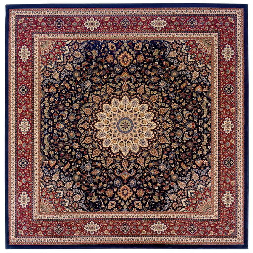 Oriental Weavers Ariana 095B3 Blue/ Red 8' Square Indoor Area Rug A095B3240240SQ