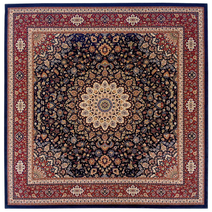 Oriental Weavers Ariana 095B3 Blue/ Red 8' Square Indoor Area Rug A095B3240240SQ