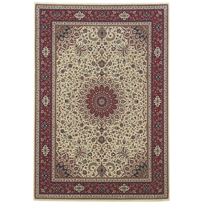 Oriental Weavers Ariana 095J3 Ivory/ Red 10' x 12'7"" Indoor Area Rug A095J3300390ST