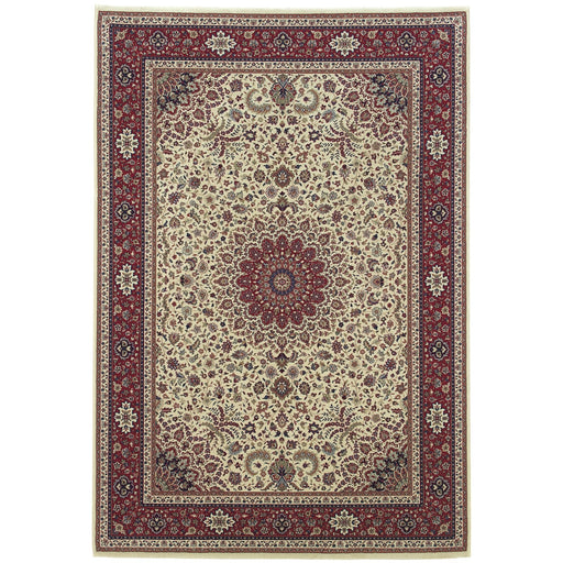 Oriental Weavers Ariana 095J3 Ivory/ Red 7'10"" x 11' Indoor Area Rug A095J3240330ST