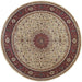 Oriental Weavers Ariana 095J3 Ivory/ Red 8' Round Indoor Area Rug A095J3240240ST