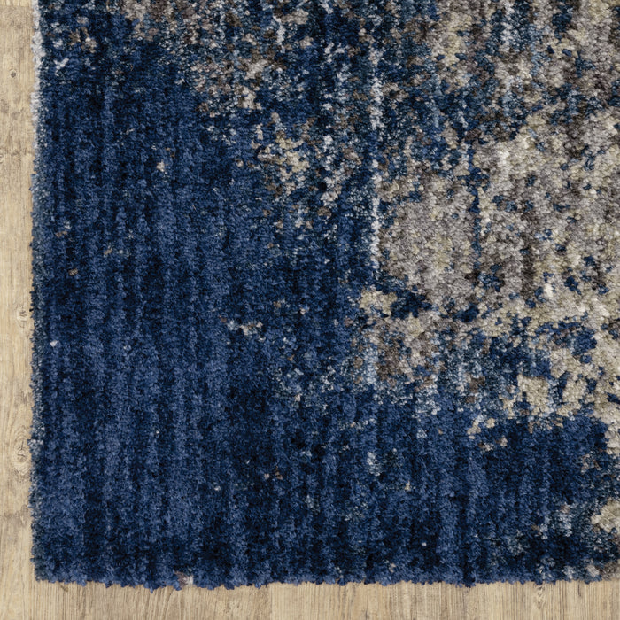 Oriental Weavers Aspen 2060L Blue/ Grey 9'10"" x 12'10"" Indoor Area Rug A2060L300390ST