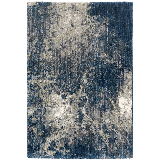 Oriental Weavers Aspen 2060L Blue/ Grey 6'7"" x 9'6"" Indoor Area Rug A2060L200290ST