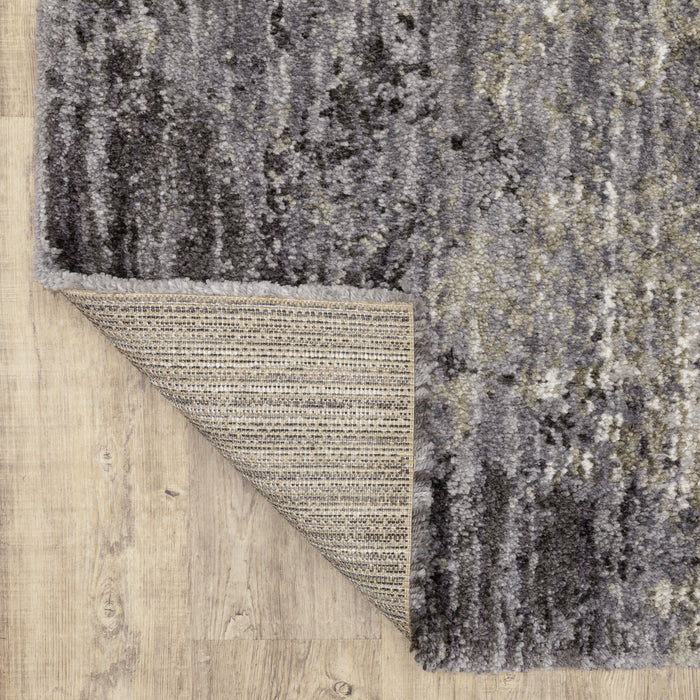 Oriental Weavers Aspen 2060W Grey/ Ivory 6'7"" x 9'6"" Indoor Area Rug ASPEN2060W200290ST