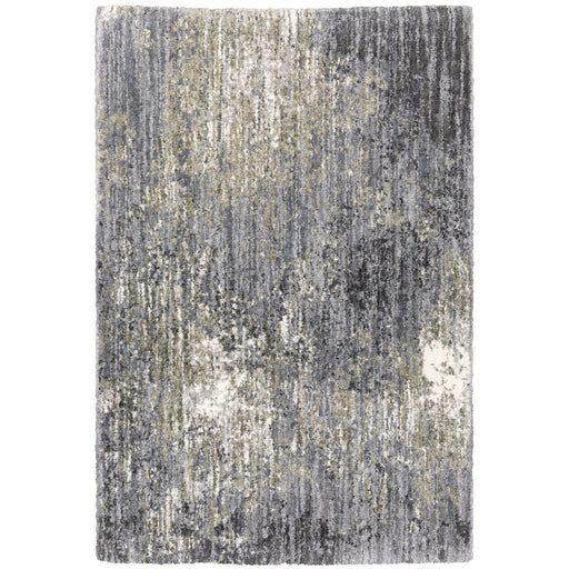 Oriental Weavers Aspen 2060W Grey/ Ivory 9'10"" x 12'10"" Indoor Area Rug ASPEN2060W300390ST