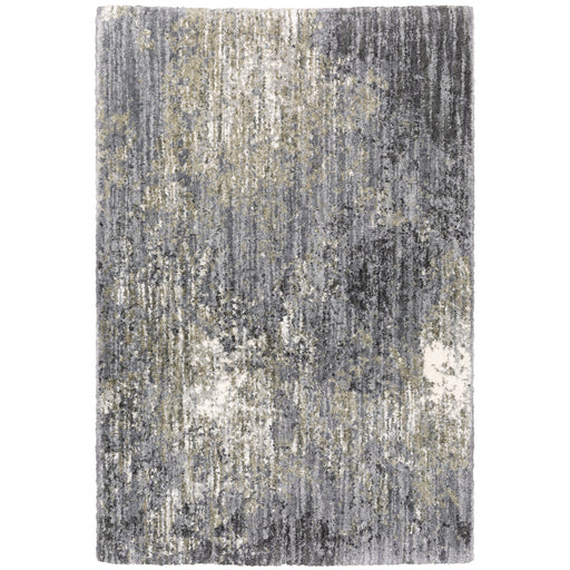 Oriental Weavers Aspen 2060W Grey/ Ivory 6'7"" x 9'6"" Indoor Area Rug ASPEN2060W200290ST