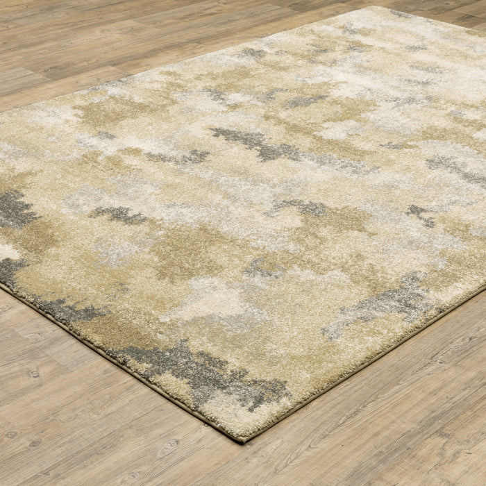 Oriental Weavers Astor 2268Z Beige/ Gold 6'7"" x 9'6"" Indoor Area Rug A2268Z200290ST