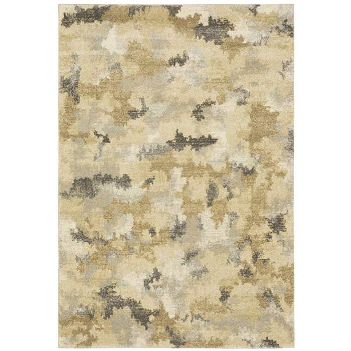 Oriental Weavers Astor 2268Z Beige/ Gold 7'10"" x 10'10"" Indoor Area Rug A2268Z240330ST