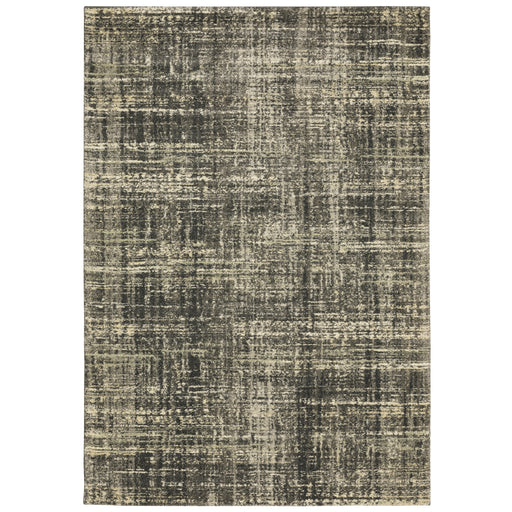 Oriental Weavers Astor 2541M Charcoal/ Beige 6'7"" x 9'6"" Indoor Area Rug A2541M200290ST