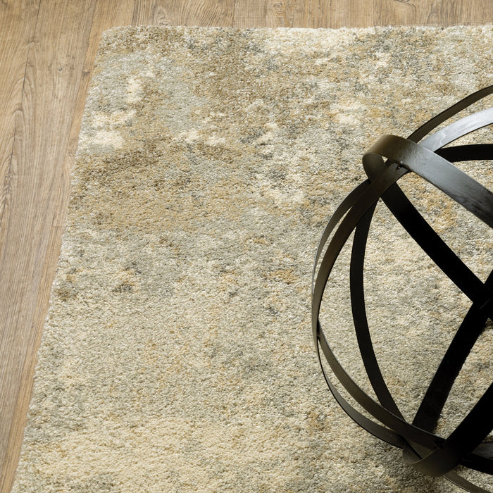 Oriental Weavers Astor 8322J Gold/ Beige 7'10"" x 10'10"" Indoor Area Rug A8322J240330ST