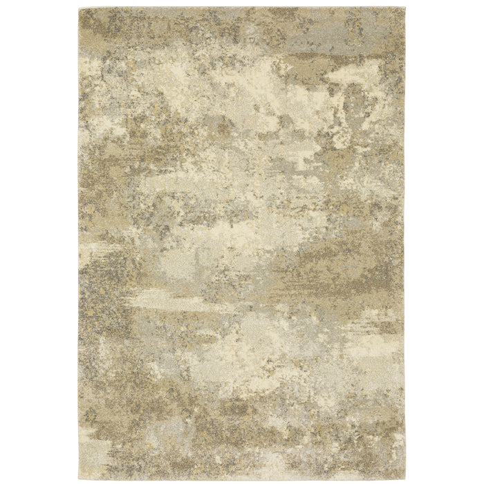 Oriental Weavers Astor 8322J Gold/ Beige 9'10"" x 12'10"" Indoor Area Rug A8322J300390ST