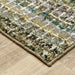 Oriental Weavers Atlas 747A0 Green/ Multi 8'6"" x 11'7"" Indoor Area Rug A747A0260370ST