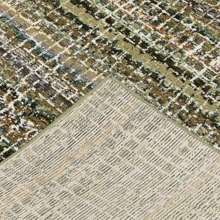 Oriental Weavers Atlas 747A0 Green/ Multi 8'6"" x 11'7"" Indoor Area Rug A747A0260370ST