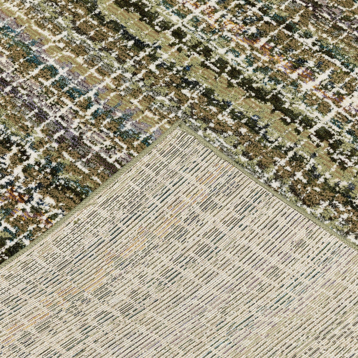 Oriental Weavers Atlas 747A0 Green/ Multi 10' x 13'2"" Indoor Area Rug A747A0305400ST