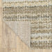 Oriental Weavers Atlas 747E0 Ivory/ Grey 10' x 13'2"" Indoor Area Rug A747E0305400ST