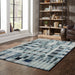 Oriental Weavers Atlas 752B0 Blue 8'6"" x 11'7"" Indoor Area Rug A752B0260370ST